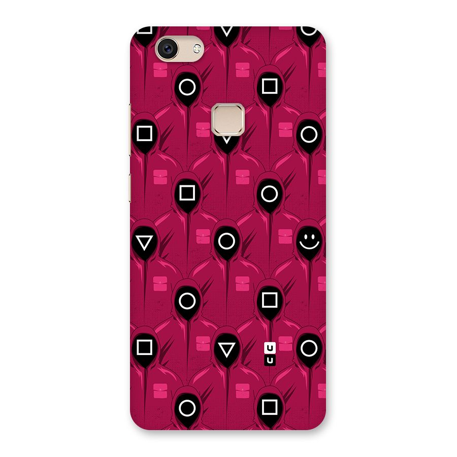 Squid Gamers Pattern Back Case for Vivo V7