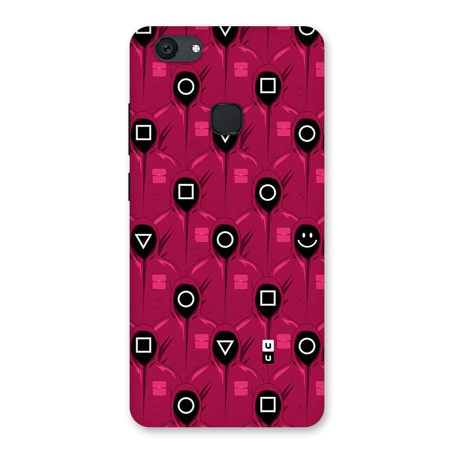 Squid Gamers Pattern Back Case for Vivo V7 Plus