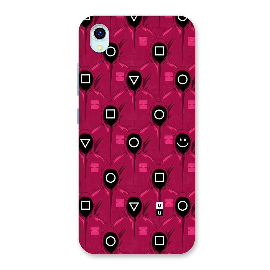 Squid Gamers Pattern Back Case for Vivo Y1s