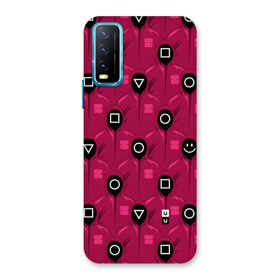 Squid Gamers Pattern Back Case for Vivo Y20G