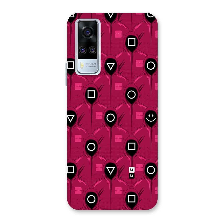 Squid Gamers Pattern Back Case for Vivo Y31