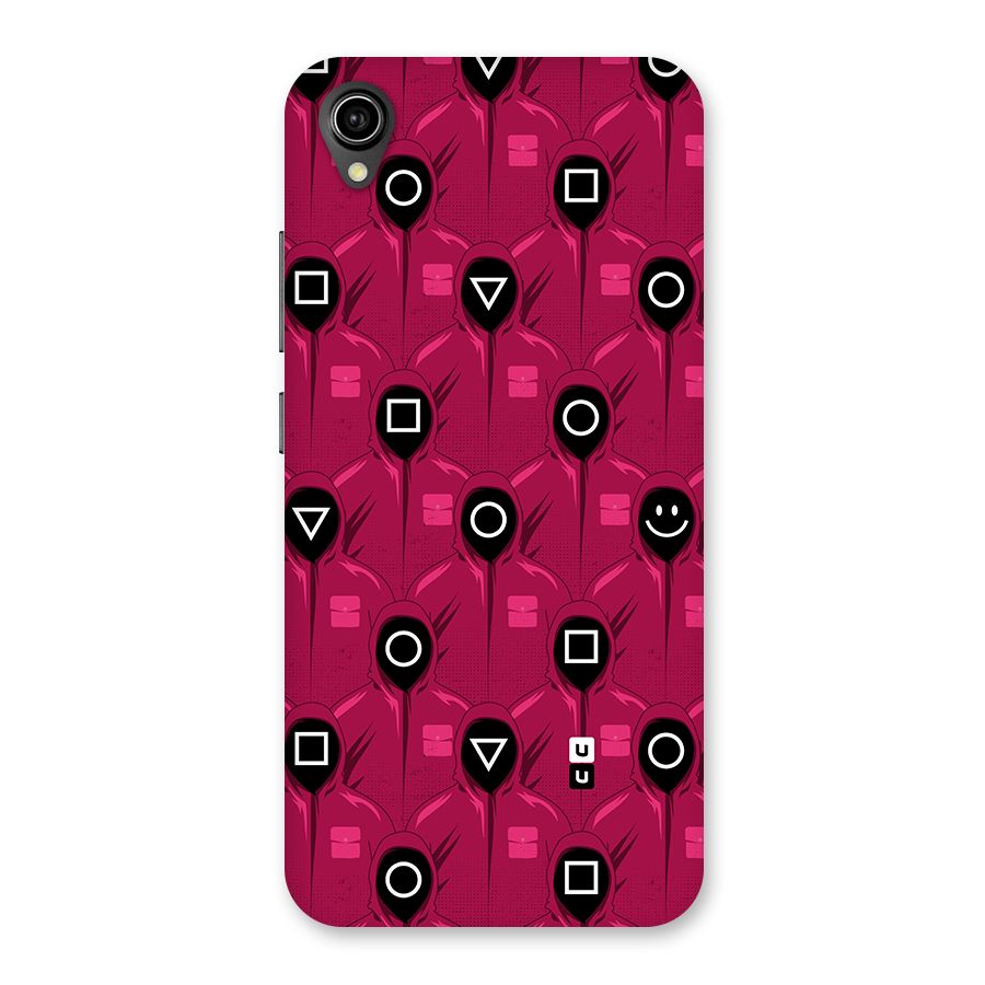 Squid Gamers Pattern Back Case for Vivo Y90