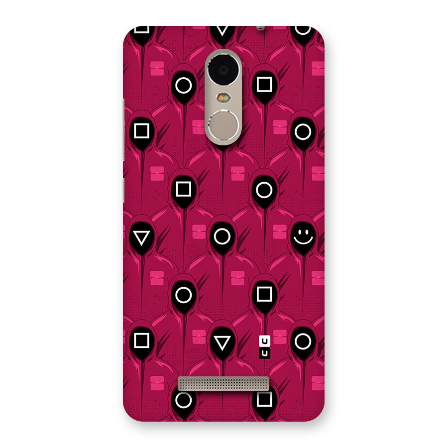 Squid Gamers Pattern Back Case for Xiaomi Redmi Note 3