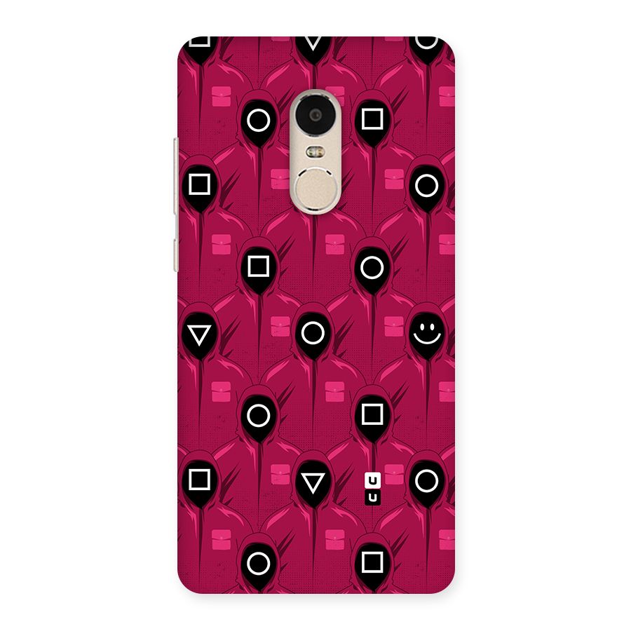 Squid Gamers Pattern Back Case for Xiaomi Redmi Note 4