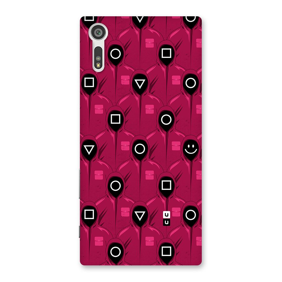 Squid Gamers Pattern Back Case for Xperia XZ