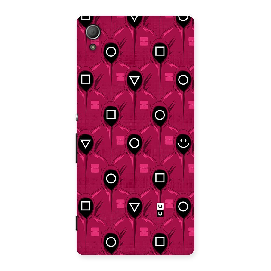Squid Gamers Pattern Back Case for Xperia Z3 Plus
