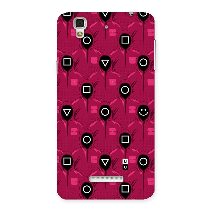 Squid Gamers Pattern Back Case for YU Yureka Plus