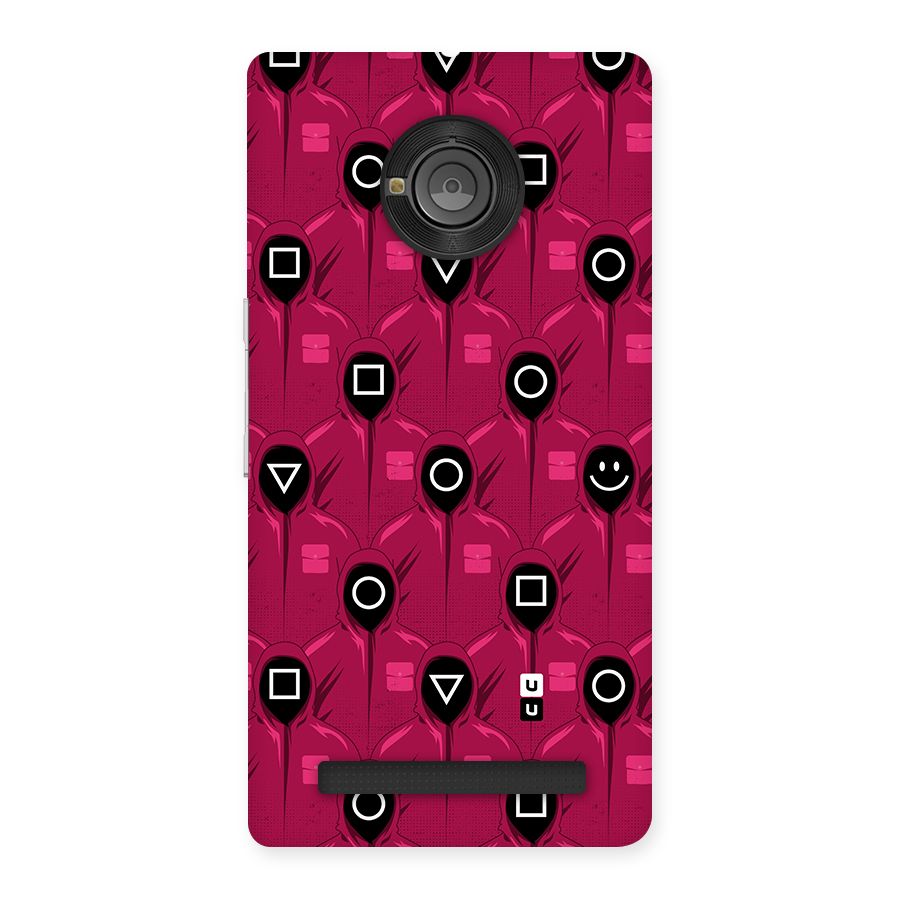 Squid Gamers Pattern Back Case for Yu Yunique
