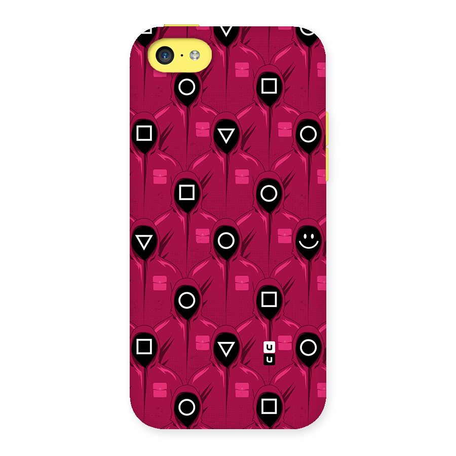 Squid Gamers Pattern Back Case for iPhone 5C