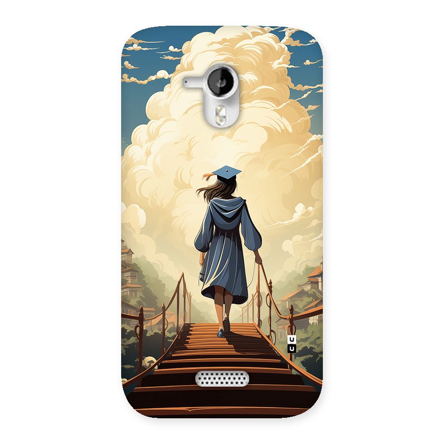 Stair Of Success Back Case for Canvas HD A116