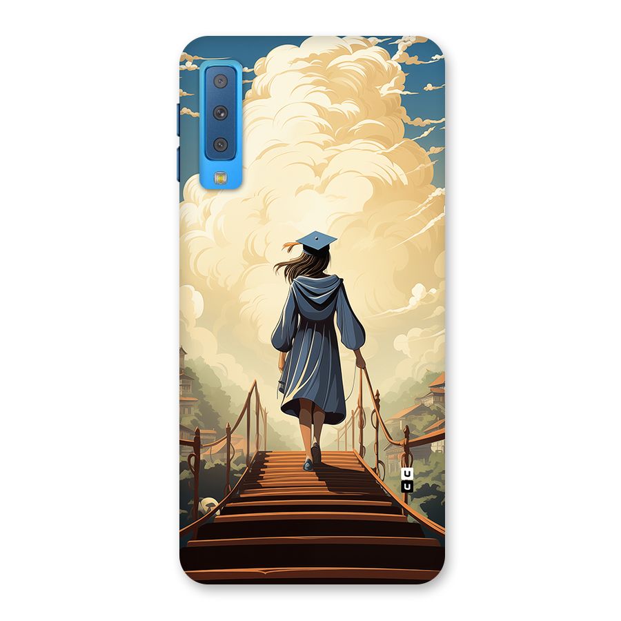 Stair Of Success Back Case for Galaxy A7 (2018)