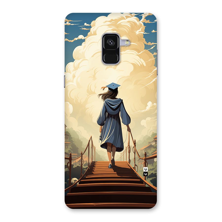Stair Of Success Back Case for Galaxy A8 Plus