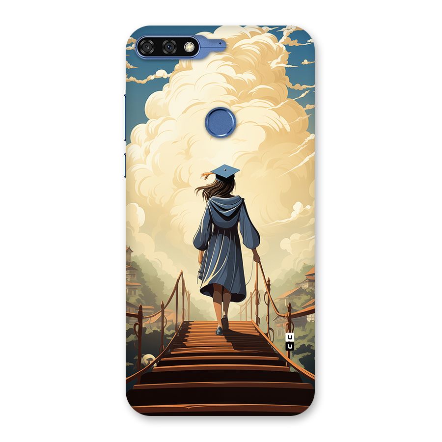 Stair Of Success Back Case for Honor 7C