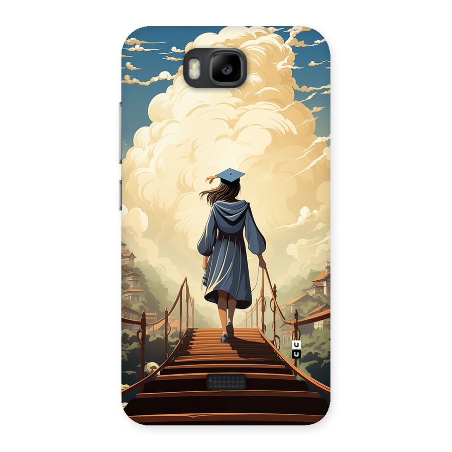 Stair Of Success Back Case for Honor Bee