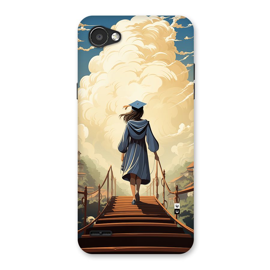 Stair Of Success Back Case for LG Q6