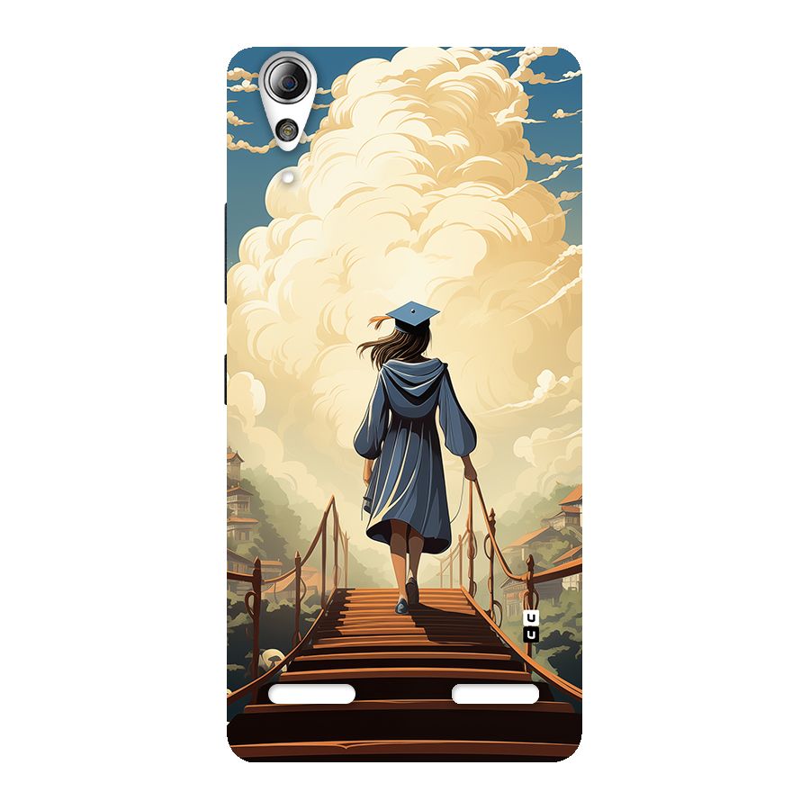 Stair Of Success Back Case for Lenovo A6000 Plus
