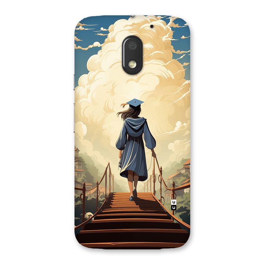 Stair Of Success Back Case for Moto E3 Power