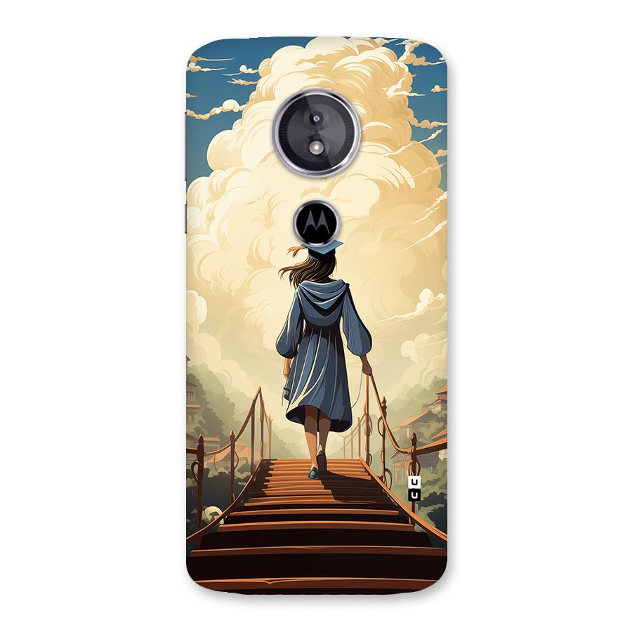Stair Of Success Back Case for Moto E5