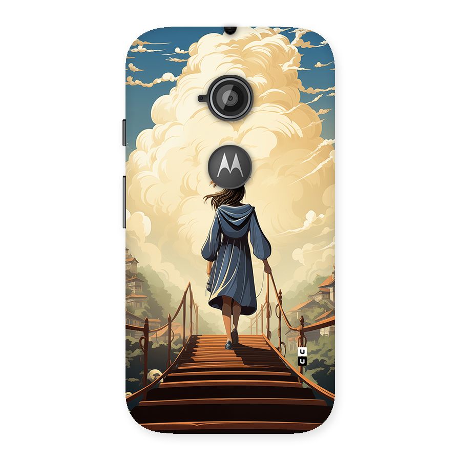 Stair Of Success Back Case for Moto E 2nd Gen