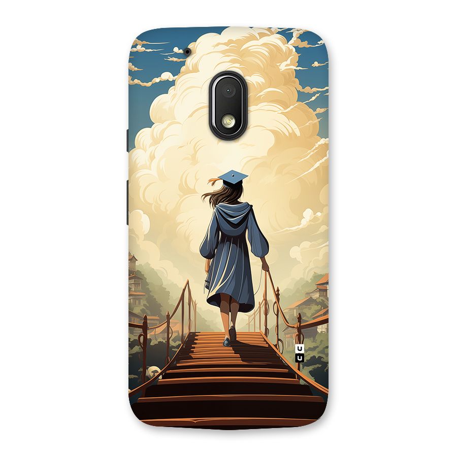 Stair Of Success Back Case for Moto G4 Play