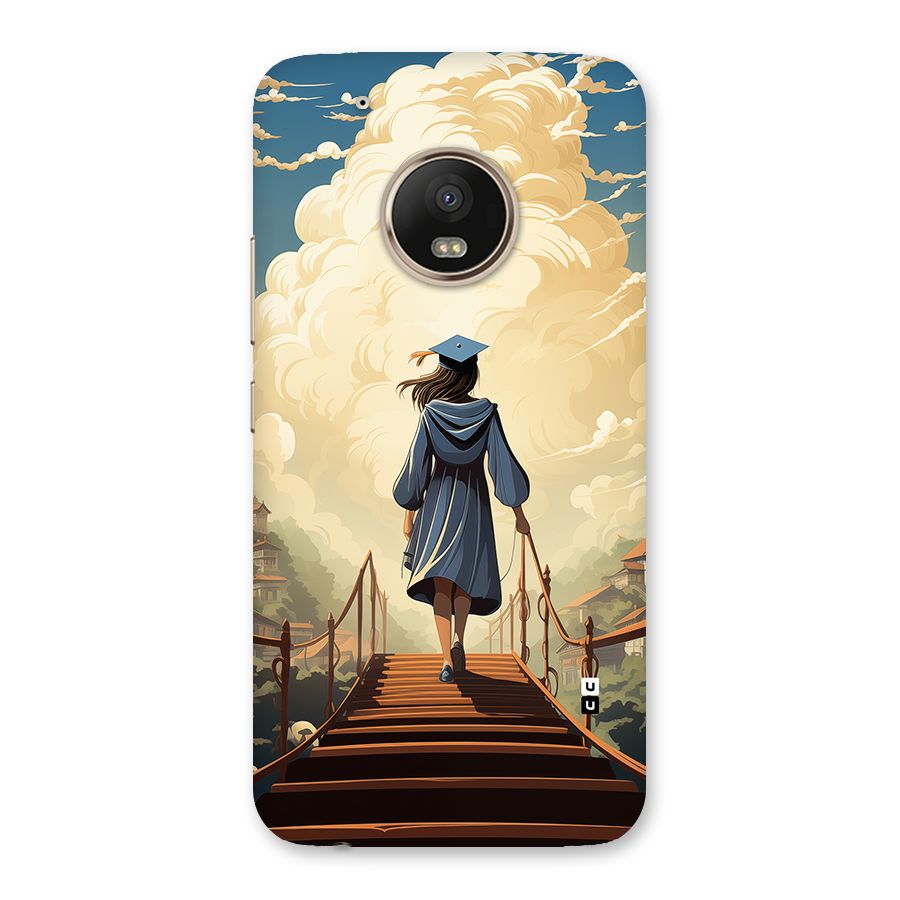 Stair Of Success Back Case for Moto G5 Plus