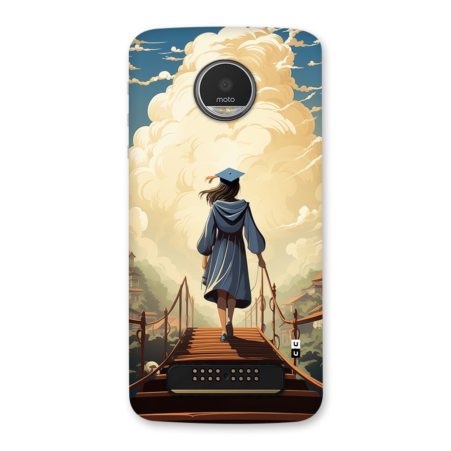 Stair Of Success Back Case for Moto Z Play