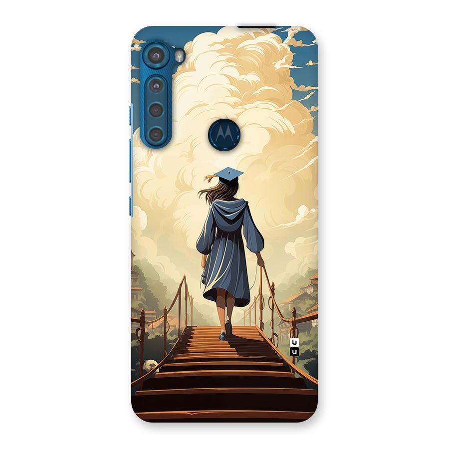 Stair Of Success Back Case for Motorola One Fusion Plus