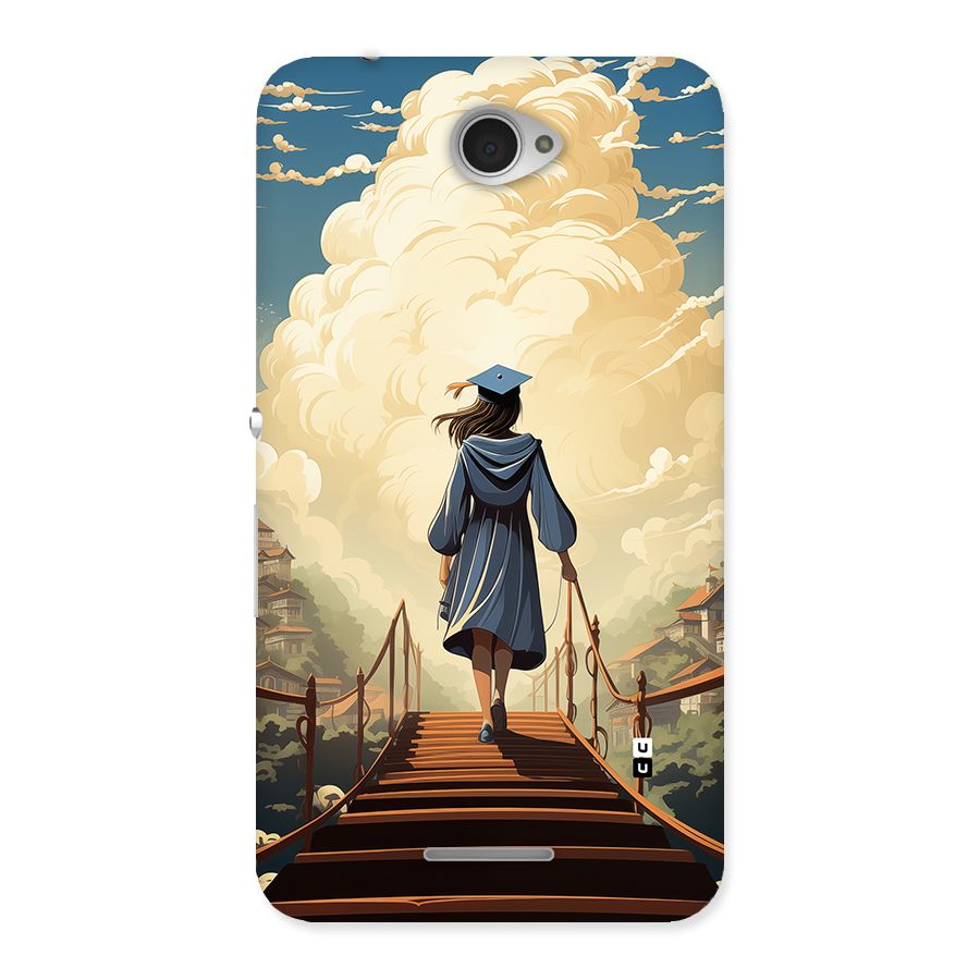 Stair Of Success Back Case for Xperia E4