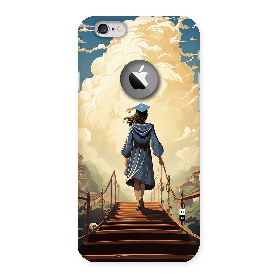 Stair Of Success Back Case for iPhone 6 Logo Cut