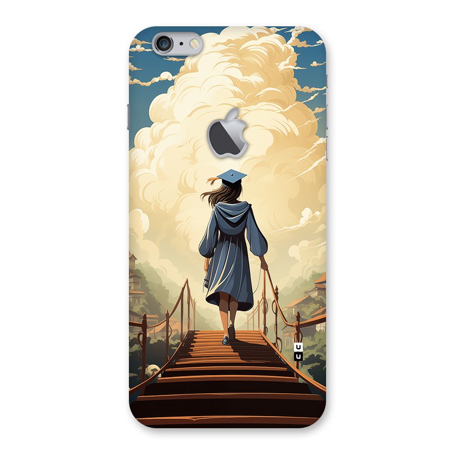 Stair Of Success Back Case for iPhone 6 Plus 6S Plus Logo Cut