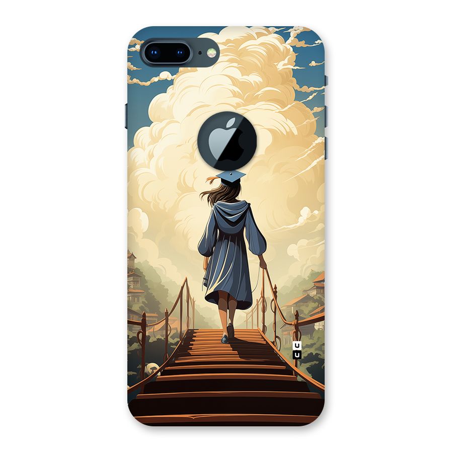 Stair Of Success Back Case for iPhone 7 Plus Logo Cut