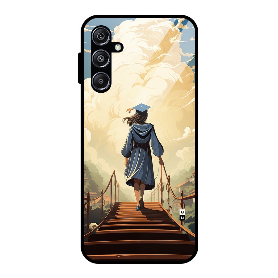 Stair Of Success Glass Back Case for Galaxy M34 5G