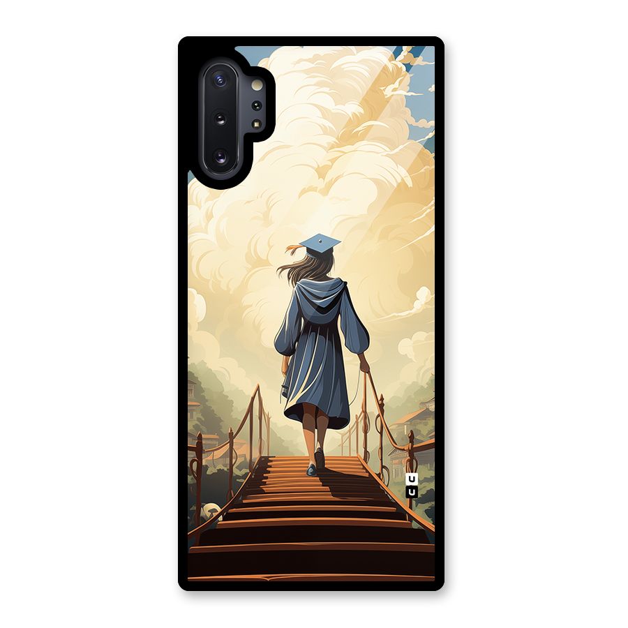 Stair Of Success Glass Back Case for Galaxy Note 10 Plus