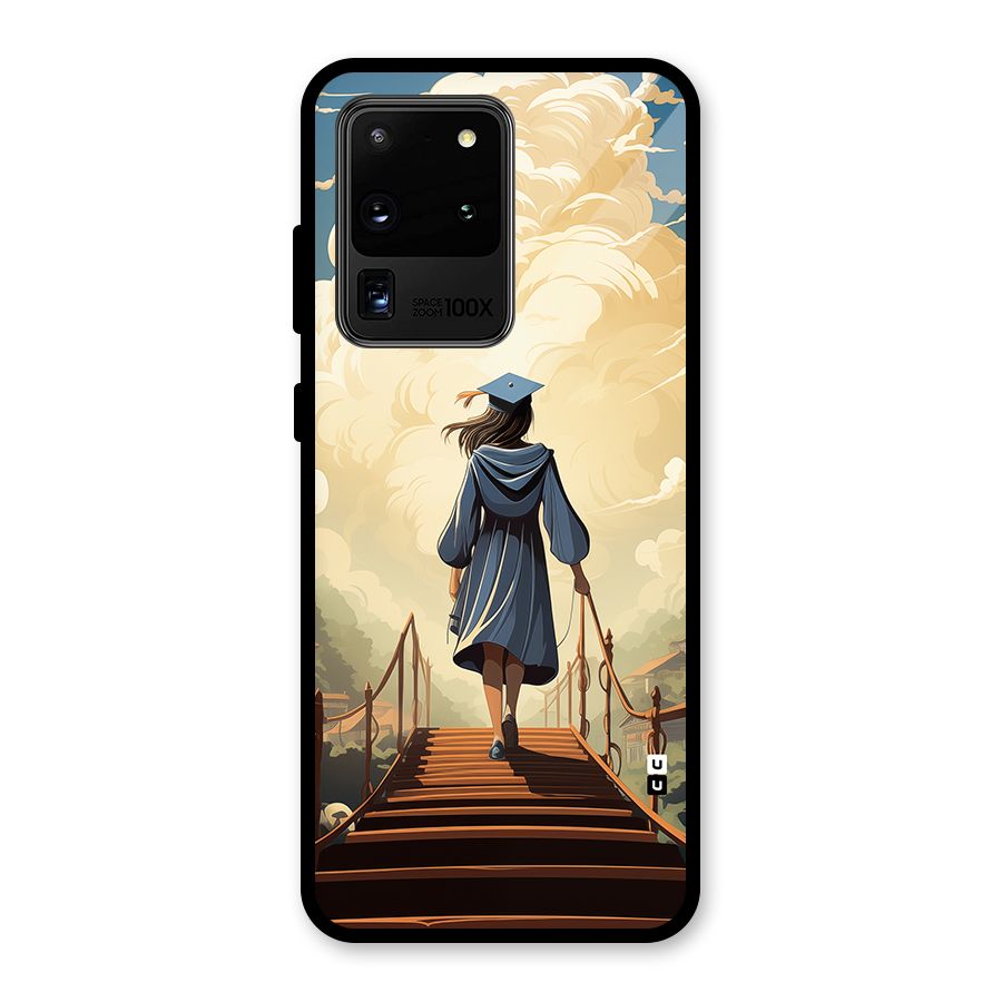 Stair Of Success Glass Back Case for Galaxy S20 Ultra