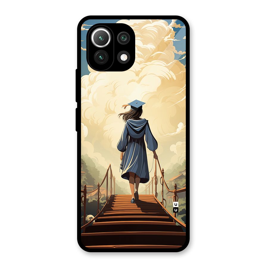 Stair Of Success Glass Back Case for Mi 11 Lite NE 5G