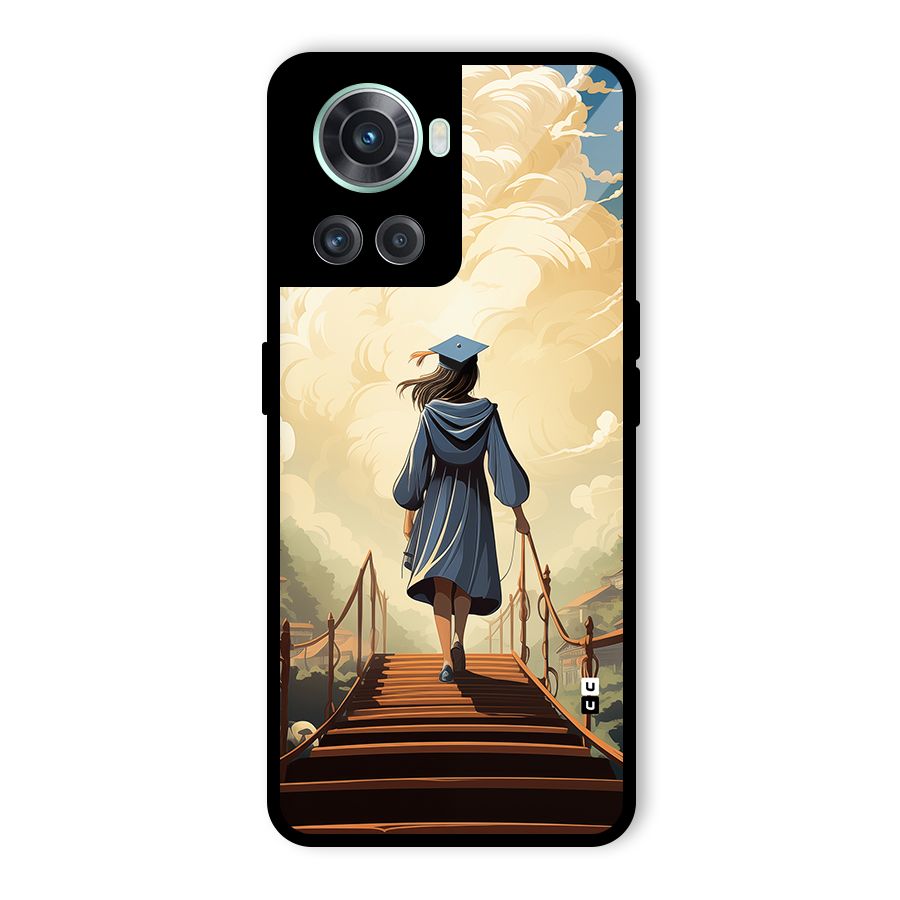 Stair Of Success Glass Back Case for OnePlus 10R