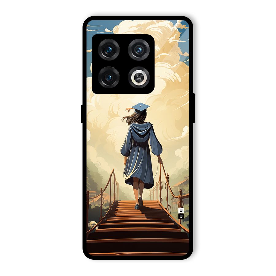 Stair Of Success Glass Back Case for OnePlus 10 Pro 5G