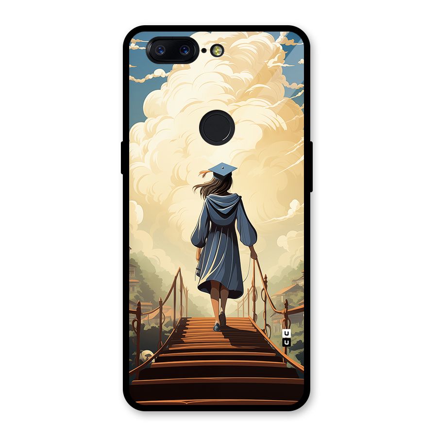 Stair Of Success Glass Back Case for OnePlus 5T