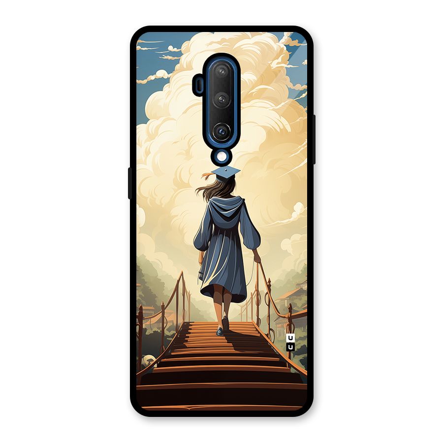 Stair Of Success Glass Back Case for OnePlus 7T Pro