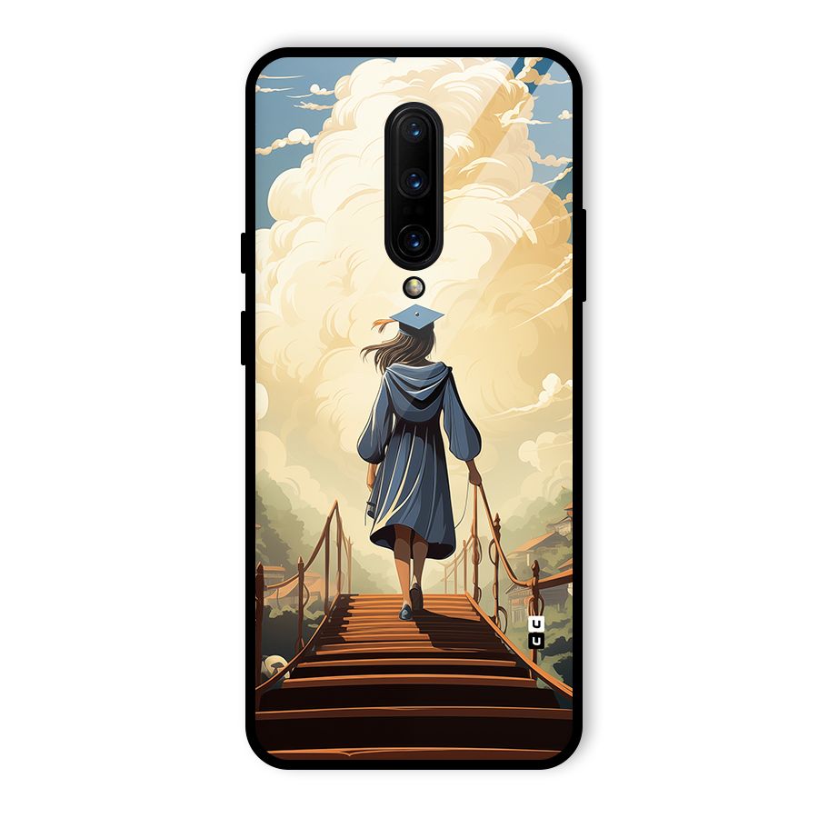 Stair Of Success Glass Back Case for OnePlus 7 Pro