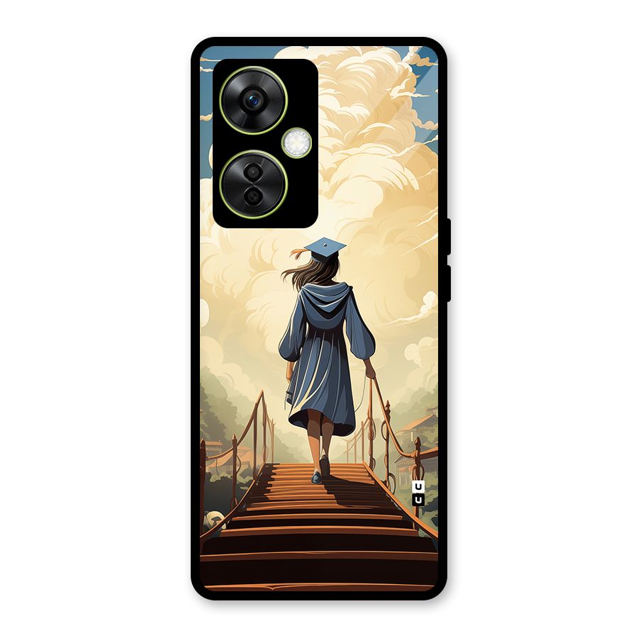 Stair Of Success Glass Back Case for OnePlus Nord CE 3 Lite