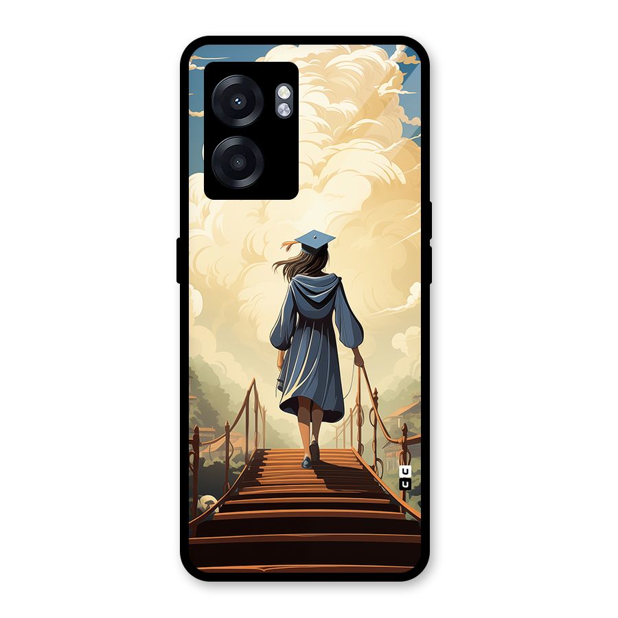 Stair Of Success Glass Back Case for Realme Narzo 50 5G