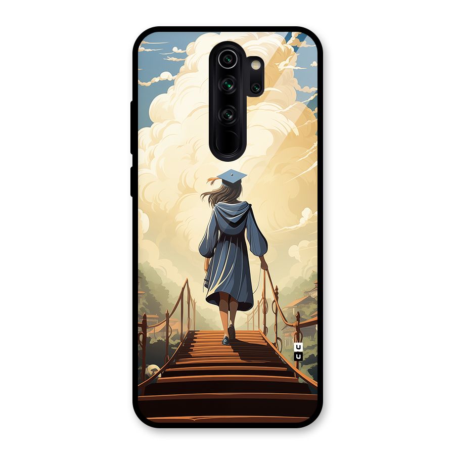 Stair Of Success Glass Back Case for Redmi Note 8 Pro
