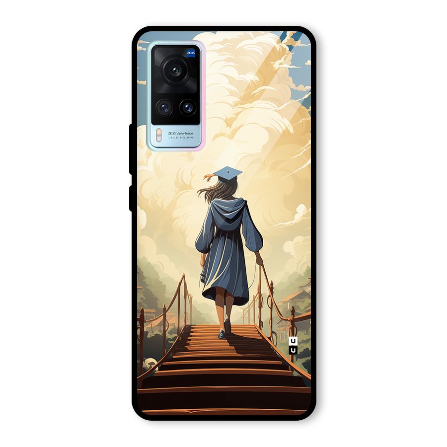 Stair Of Success Glass Back Case for Vivo X60