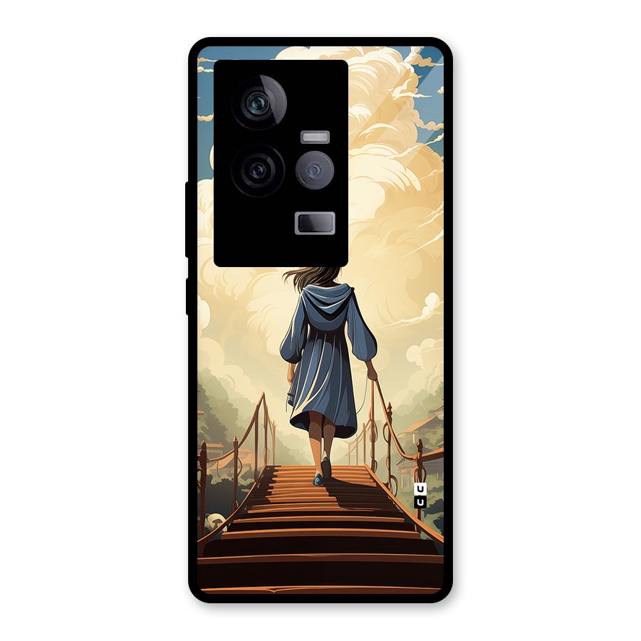 Stair Of Success Glass Back Case for Vivo iQOO 11 5G