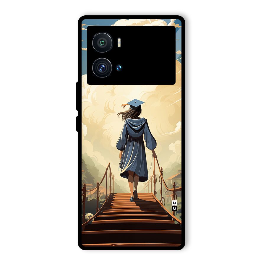 Stair Of Success Glass Back Case for Vivo iQOO 9 Pro
