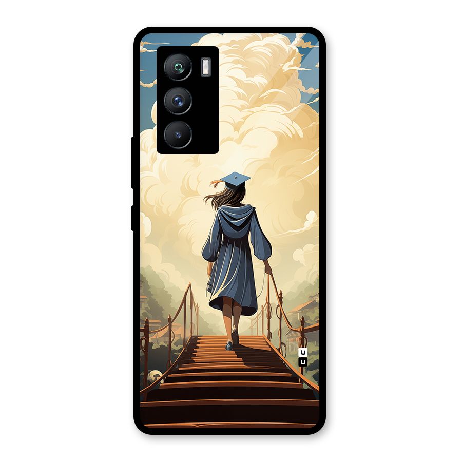Stair Of Success Glass Back Case for Vivo iQOO 9 SE