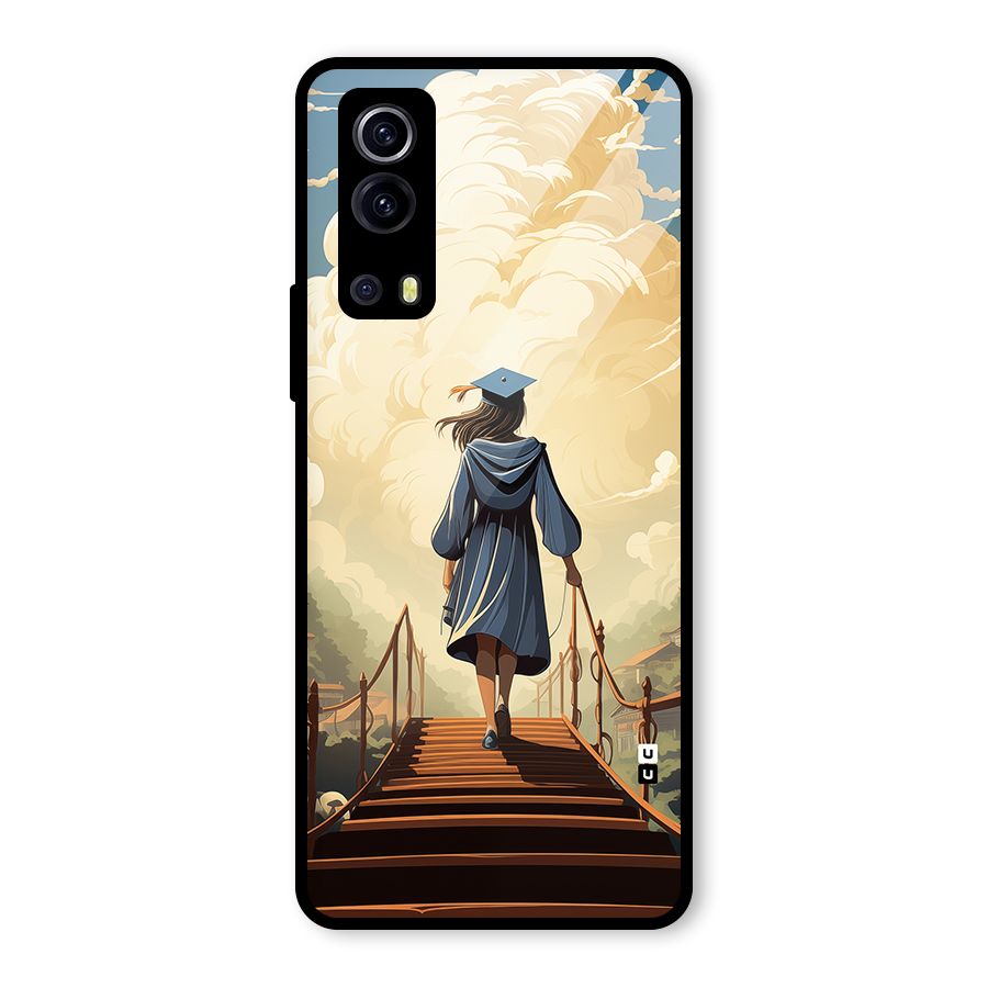 Stair Of Success Glass Back Case for Vivo iQOO Z3