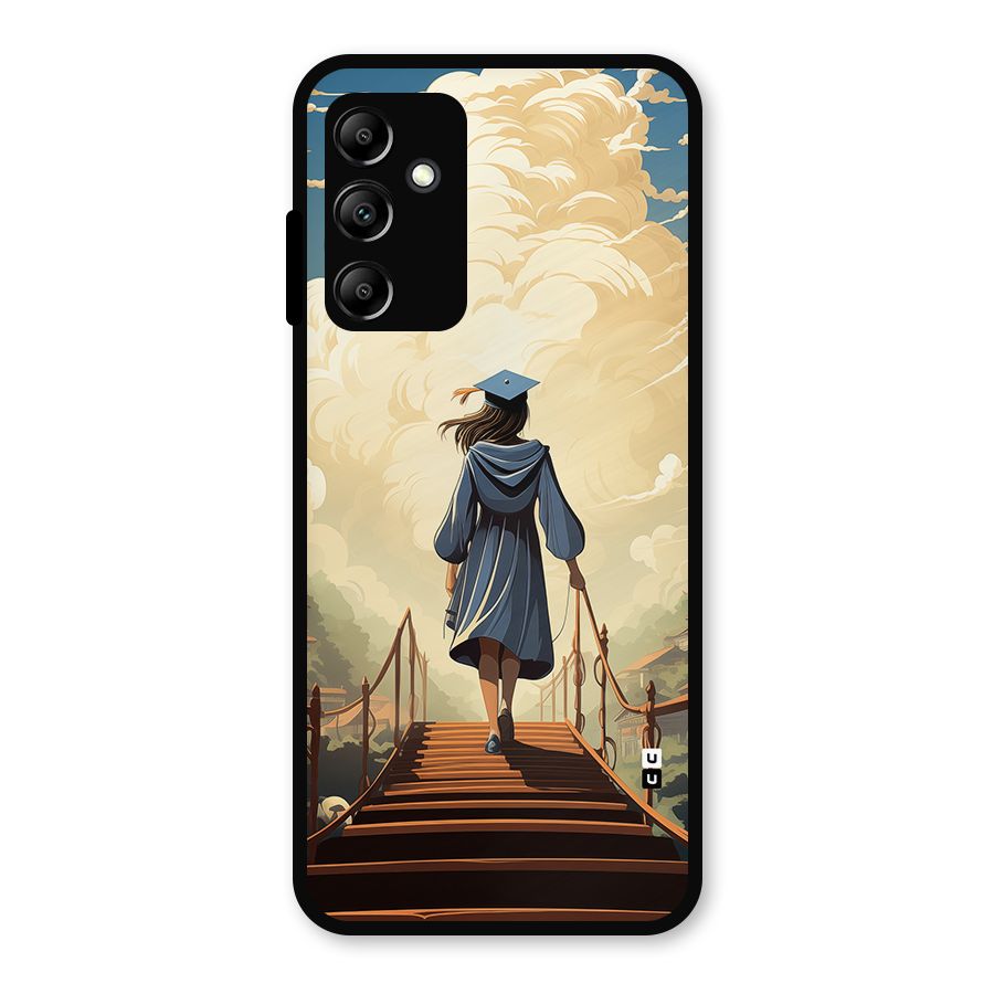 Stair Of Success Metal Back Case for Galaxy A14 5G