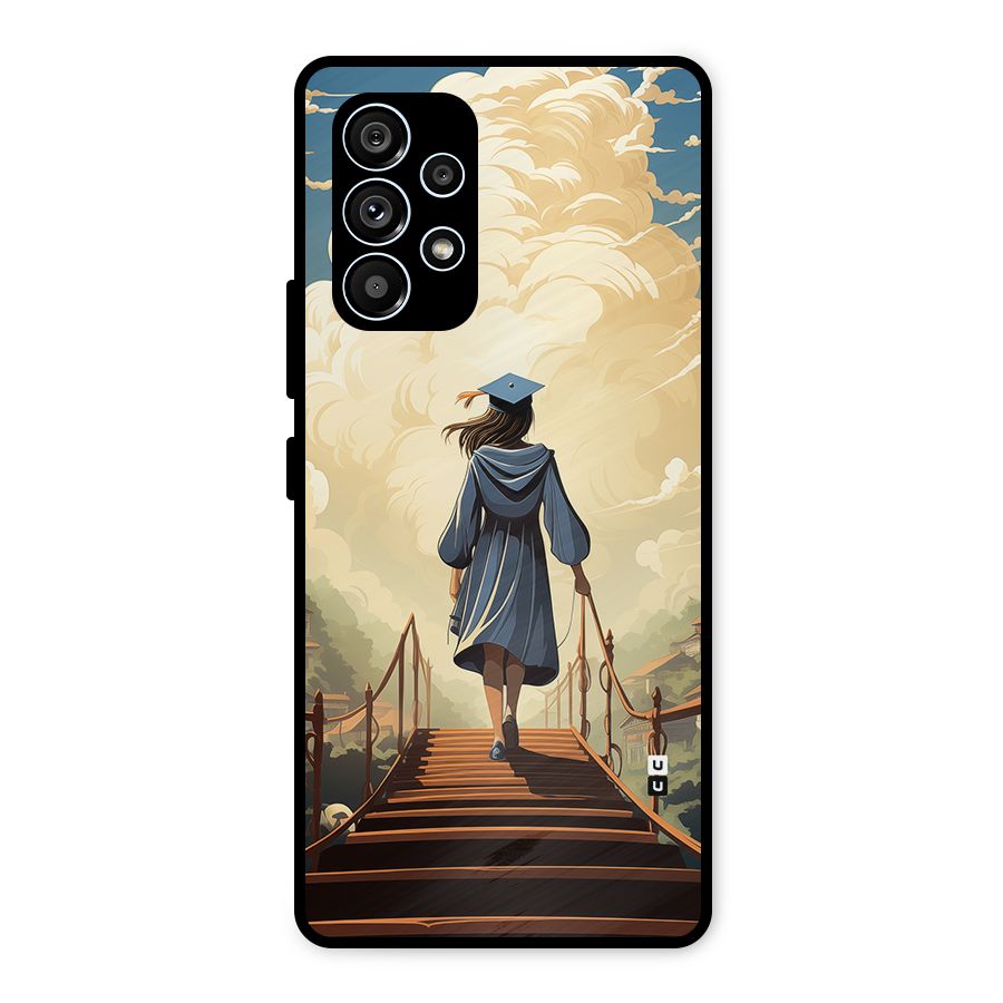 Stair Of Success Metal Back Case for Galaxy A53 5G